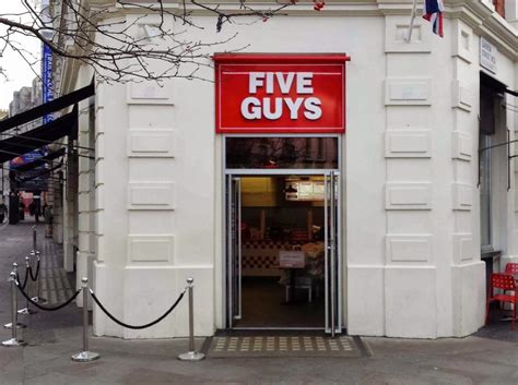 Five Guys Covent Garden